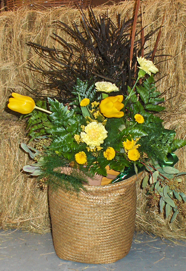Flowers from Bill & Connie, Bart & Janice