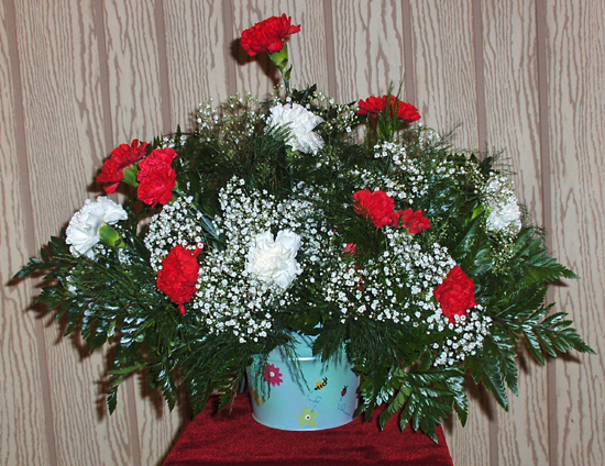 Flowers from Ernie & Laurel Nemec and Family