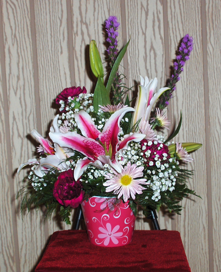 Flowers from Steve and Debbie Bontje