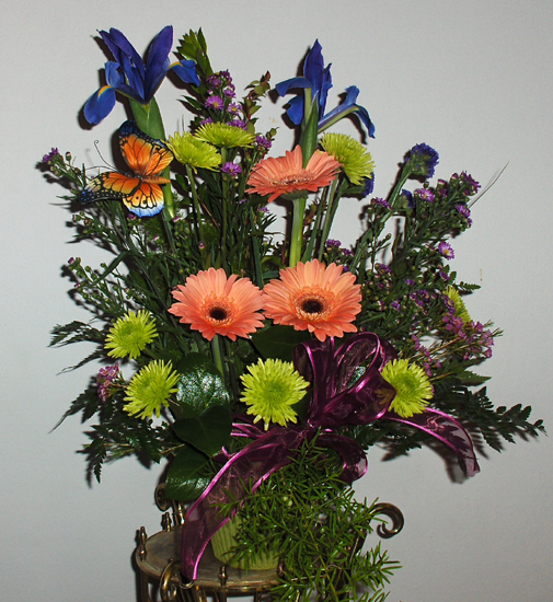 Flowers from Velma Harmacek and Family