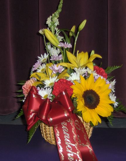 Flowers from Great-Grandchildren