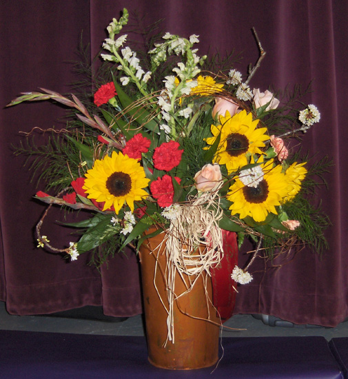 Flowers from Dad, Jerry, Howie, Kenny, Connie, Hal and Families