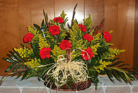 Flowers from Chris & Alex Hauge, Michelle & Steve Schweitzer