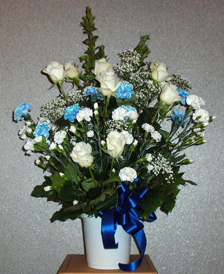 Flowers from The Husteads - Rick & Patt, Teddy & Karen, Marjorie Hustead