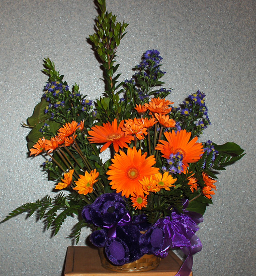 Flowers from Michael "Doc" and Carla Richards