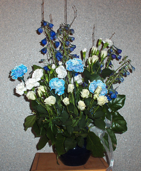 Flowers from Terri Harris and Boys