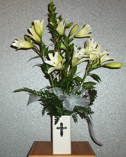 Flowers from Bill Moschell Family, Rodney Moschell & Family, Dennis Moschell & Family, Brenda Meyers & Family