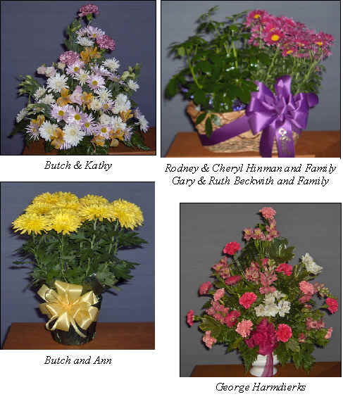 Flowers from   
