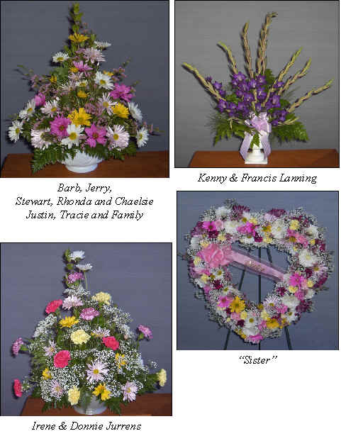 Flowers from   