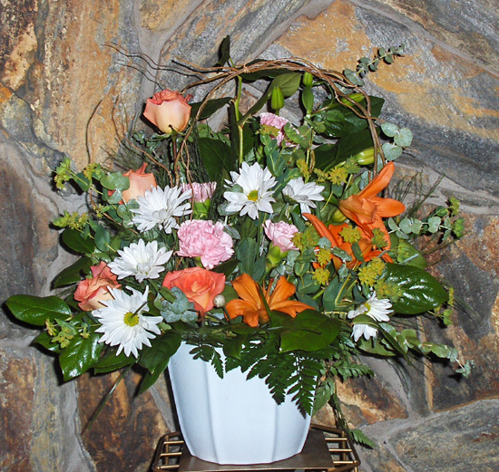 Flowers from Rapid City Central High Activities Office - Darren Paulson & Suzanne Pearson