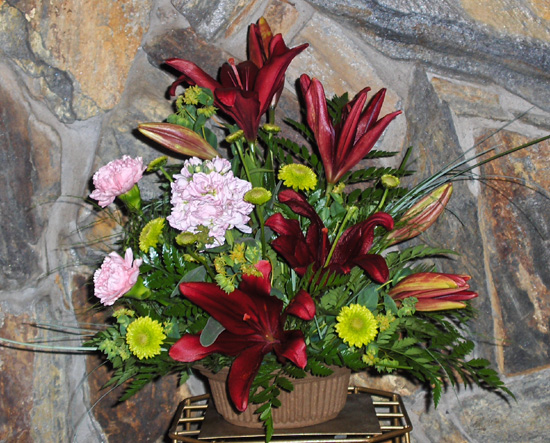 Flowers from Ty Terrell