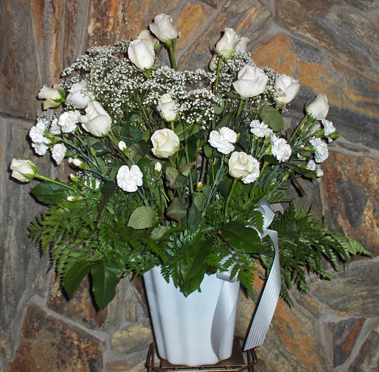 Flowers from The Hustead Family - Rick & Patt, Teddy & Karen, Marjorie