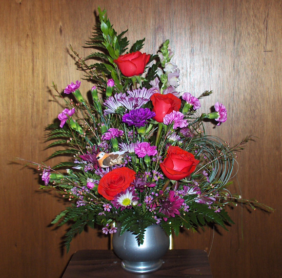 Flowers from Glen David and Kerry and Family