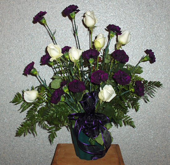 Flowers from Bruce & Cleone Cozine, Steve & Katie