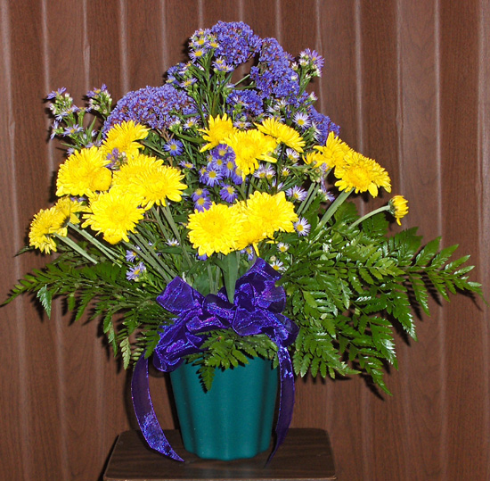 Flowers from    
