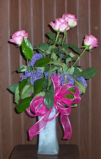 Flowers from    