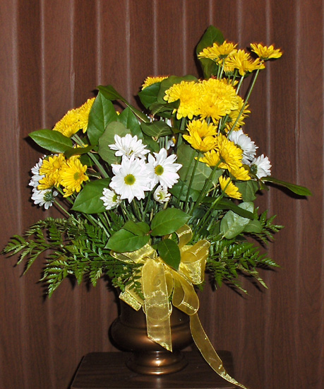 Flowers from   