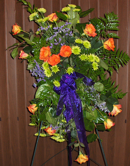 Flowers from    
