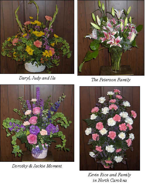 Flowers from 