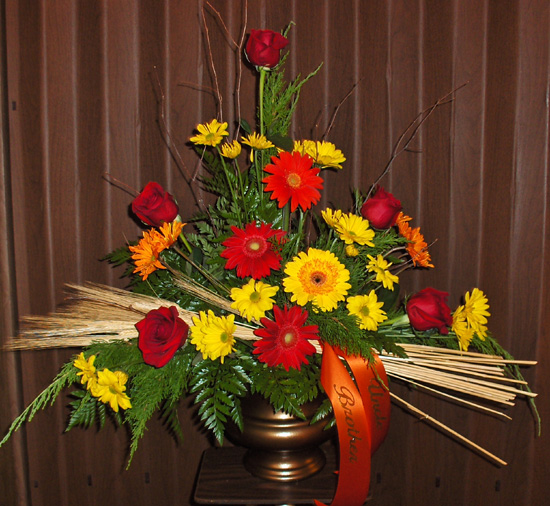 Flowers from Lyle & Viola Williams, Myron & Mary Williams, Marvin & Norma Williams, Laine & Mike