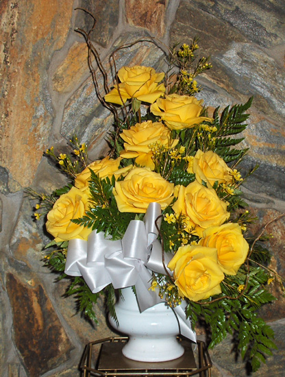 Flowers from Christine, Gypsy and Romy Andrus