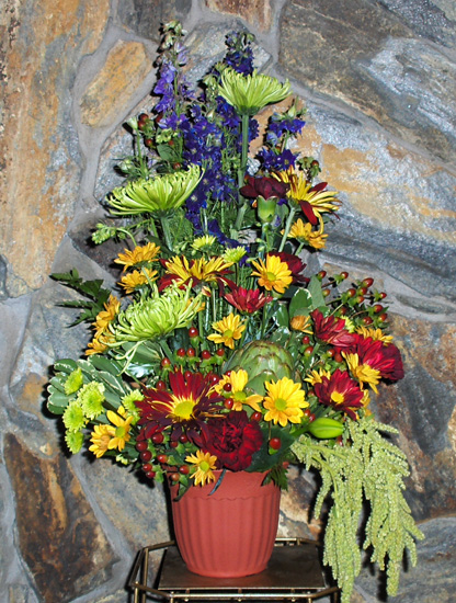 Flowers from Mike & Joy