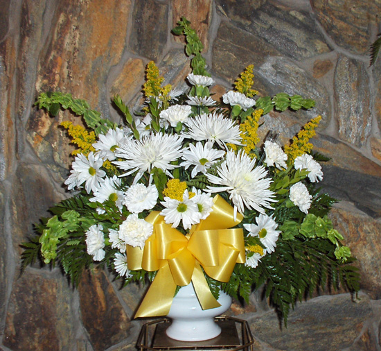 Flowers from Felim & Nancy O'Malley
