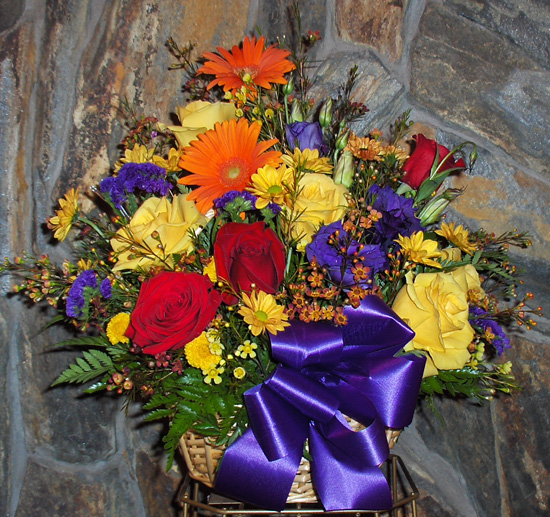 Flowers from Gillette College