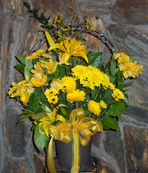 Flowers from Miller Coors - Finance Department, Golden, Colorado