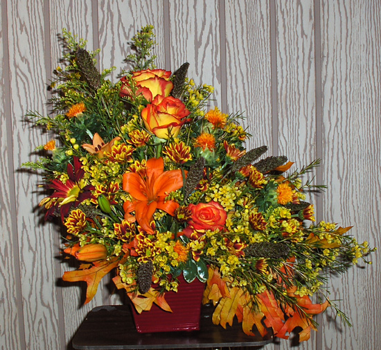 Flowers from Russell, Kim, Casey, Colter & Justina Cvach