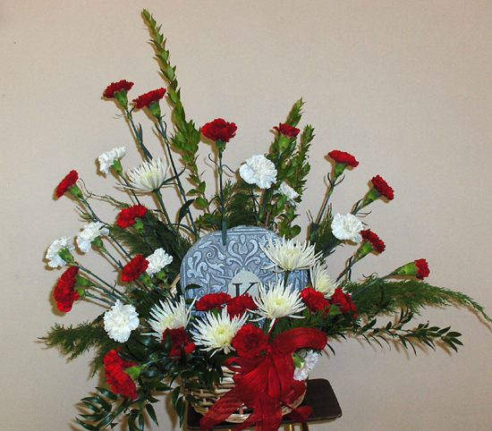 Flowers from Ron & Shari Ochs and all the families
