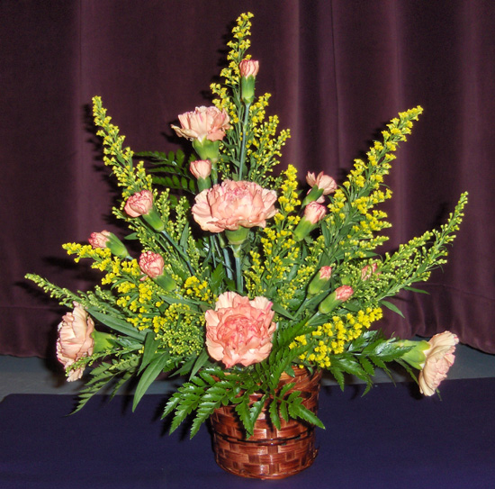 Flowers from Arnold Wolden and Children