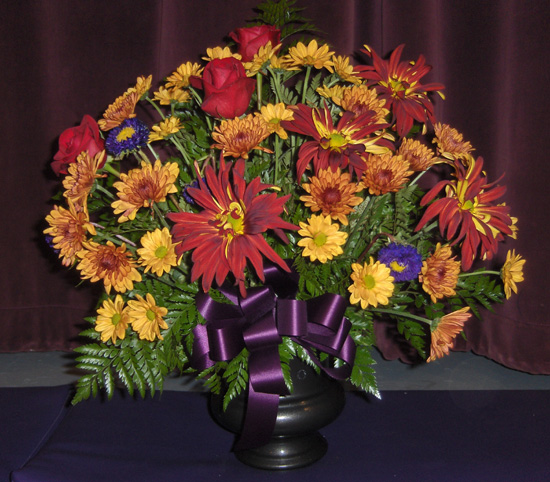 Flowers from Donna, Tina, Rita, Nina and Families