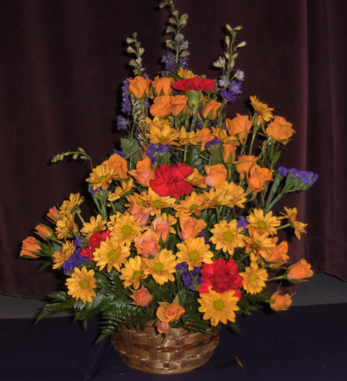 Flowers from Shayne, Heidi and Girls
