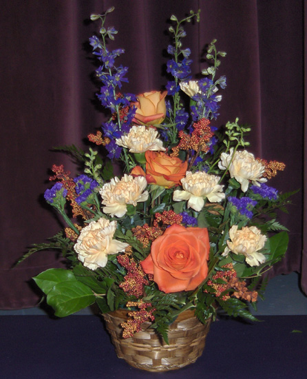 Flowers from Maggie Lou and Bud Heltzel