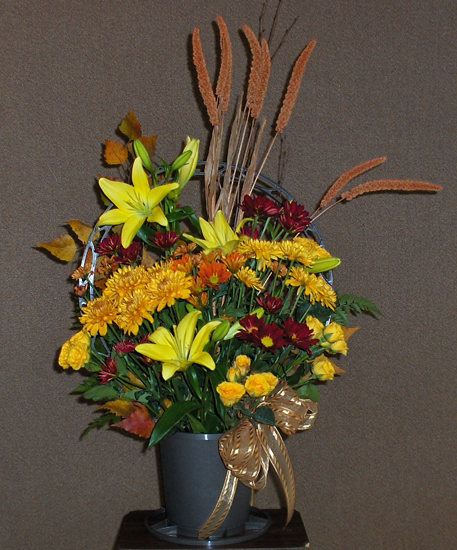 Flowers from The Butler Machinery Shop
