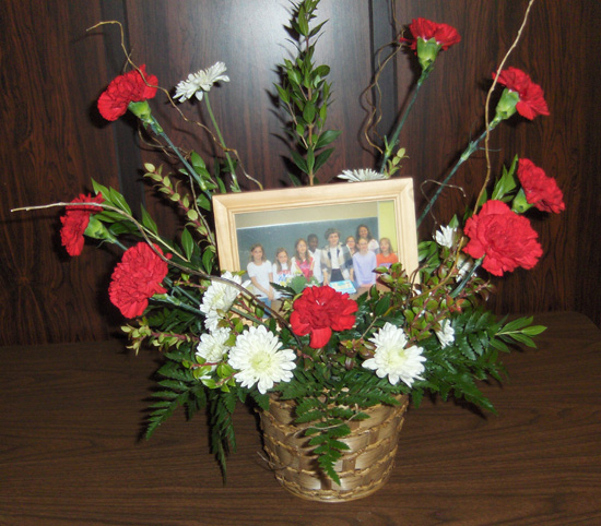 Flowers from The Girls of the Class of 2016
