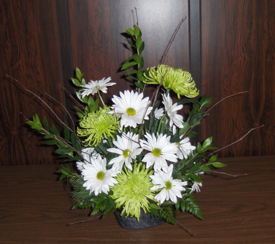 Flowers from Jones County Teachers and Staff