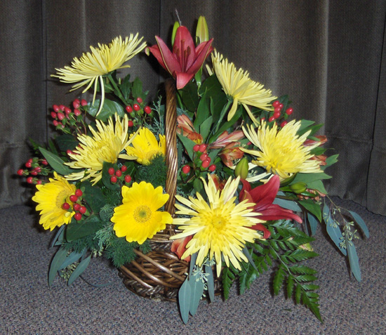 Flowers from Wade & Corina and Family