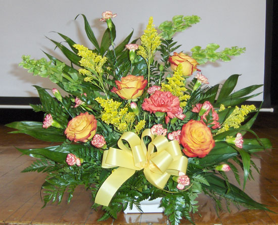 Flowers from Rapid City Youth Soccer League