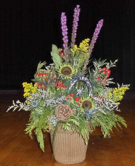 Flowers from John & Judy Bauman