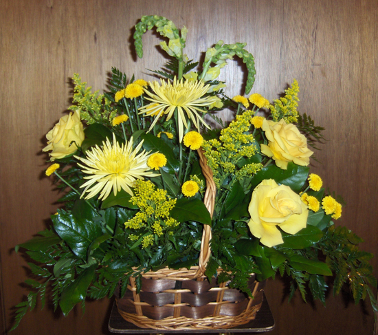 Flowers from Norman & Jean Amiotte