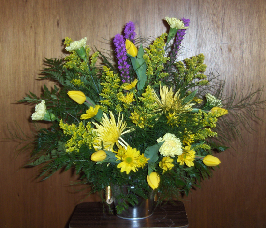 Flowers from Philip Livestock Auction