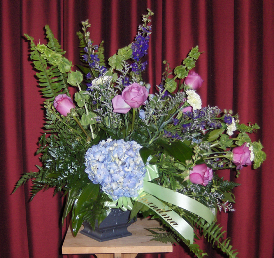 Flowers from "Grandma"