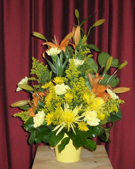 Flowers from Dorothy Anker, Teri & Meridee Graham and Family
