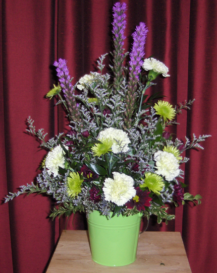 Flowers from Saturday Morning Coffee Group