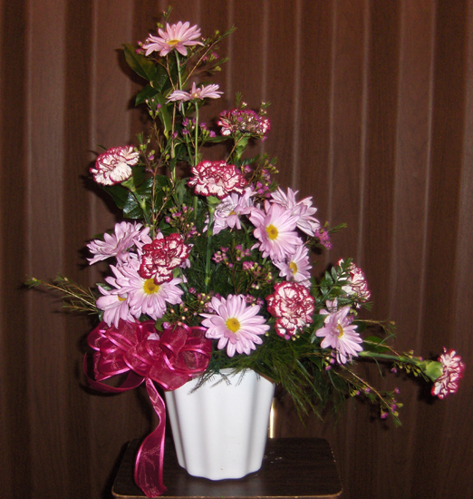 Flowers from Shayne, Heidi, and the Porch Girls