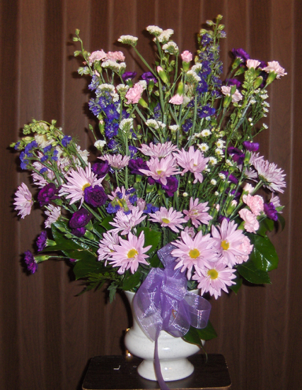 Flowers from Dannie & Shari Leonard