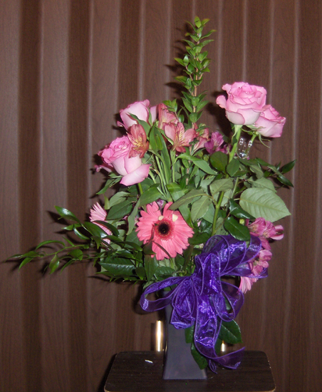 Flowers from Peggy Pourier, Marilyn Walker
