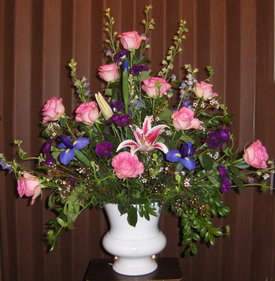 Flowers from Cindy Johnston and Family